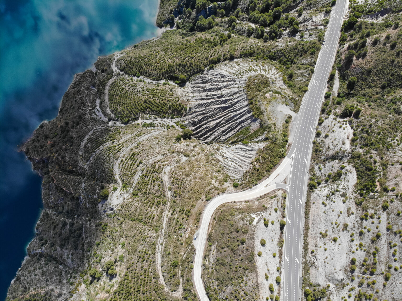 Landscape Drone Spain